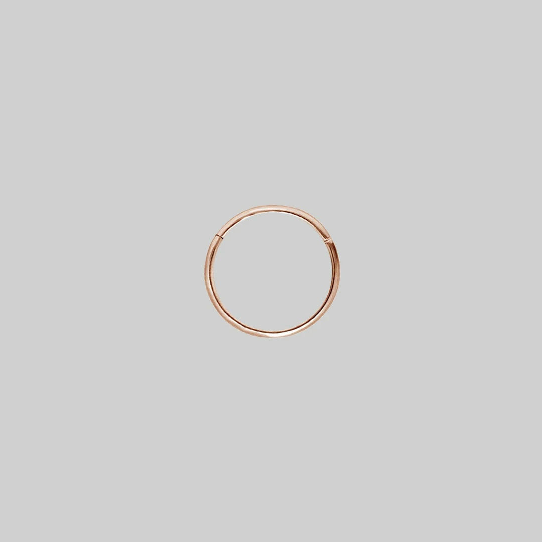 CLASSICS SASHA. Rose Gold Clicker Ring 12 CLASSICS SASHA. Rose Gold Clicker Ring