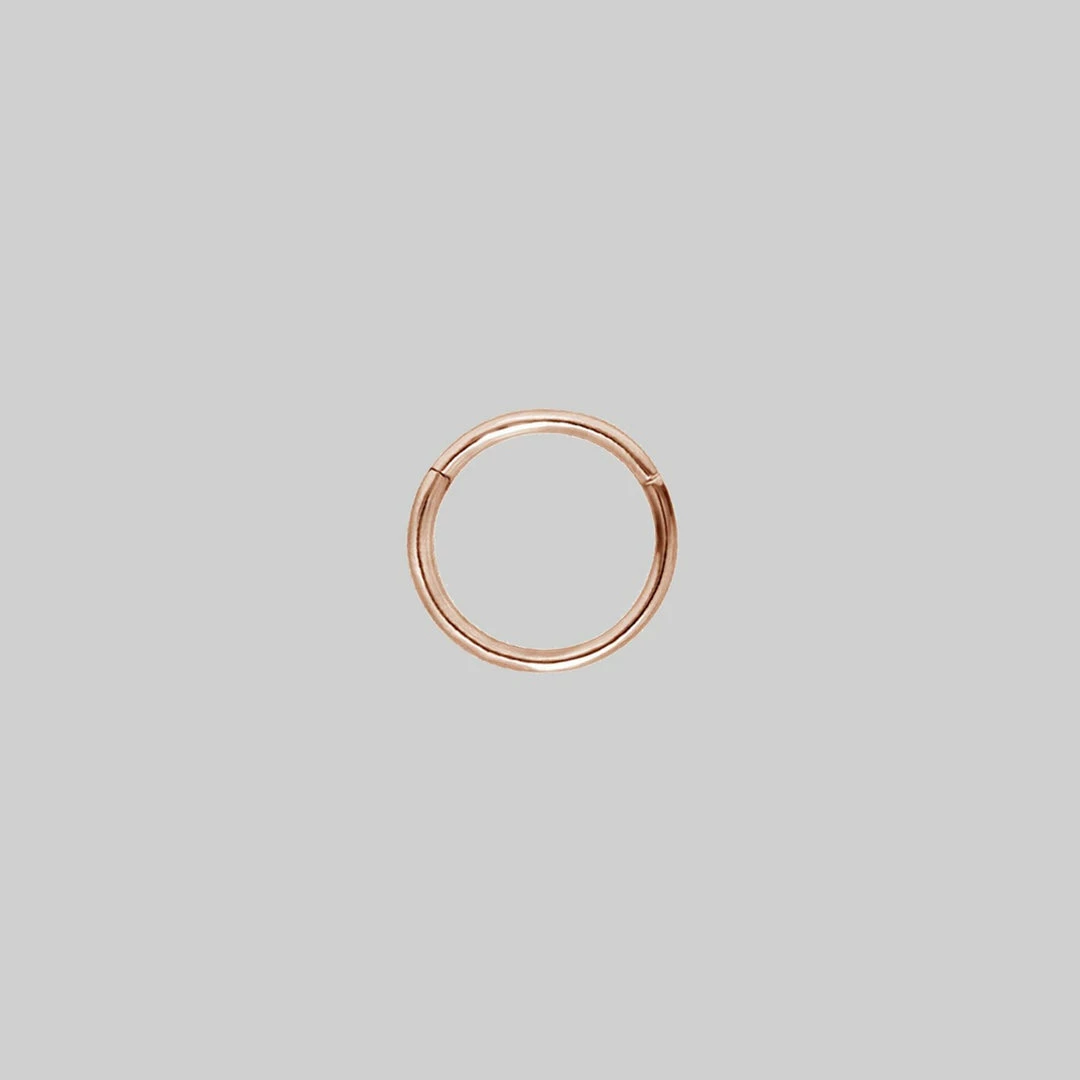CLASSICS SASHA. Rose Gold Clicker Ring 1 CLASSICS SASHA. Rose Gold Clicker Ring