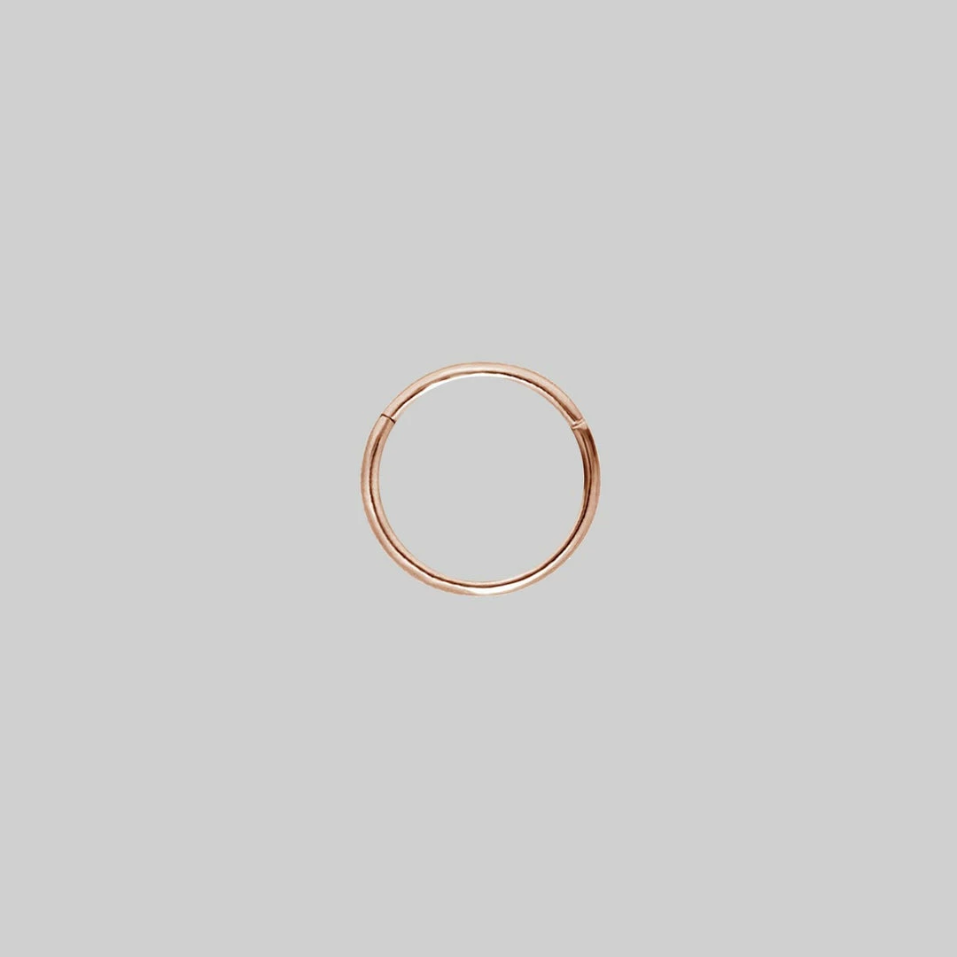 CLASSICS SASHA. Rose Gold Clicker Ring 8 CLASSICS SASHA. Rose Gold Clicker Ring