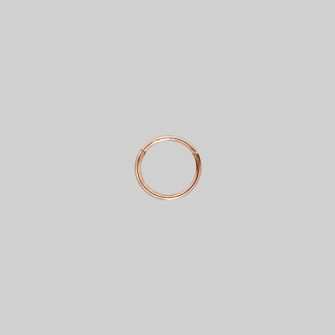 CLASSICS SASHA. Rose Gold Clicker Ring 9 CLASSICS SASHA. Rose Gold Clicker Ring