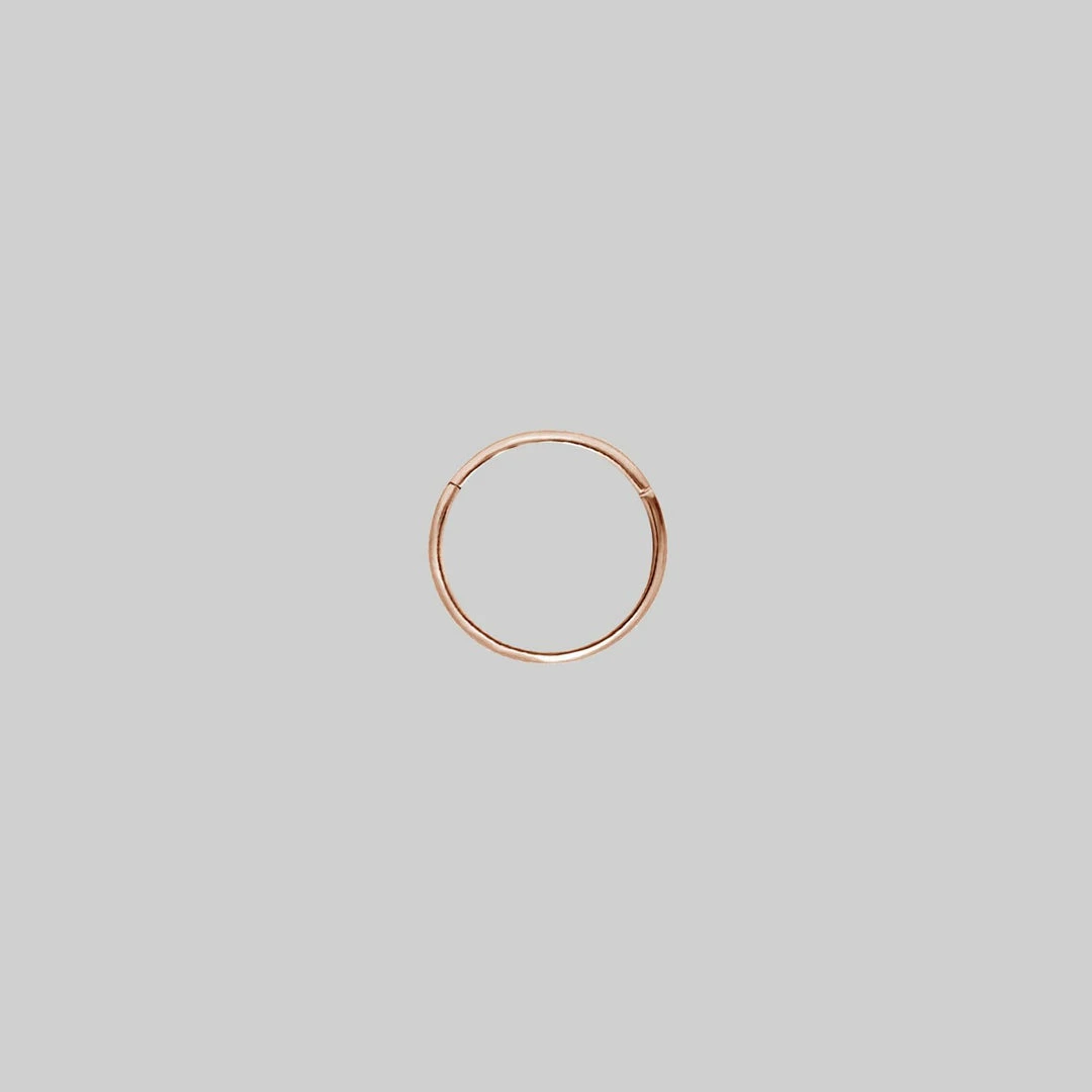 CLASSICS SASHA. Rose Gold Clicker Ring 5 CLASSICS SASHA. Rose Gold Clicker Ring