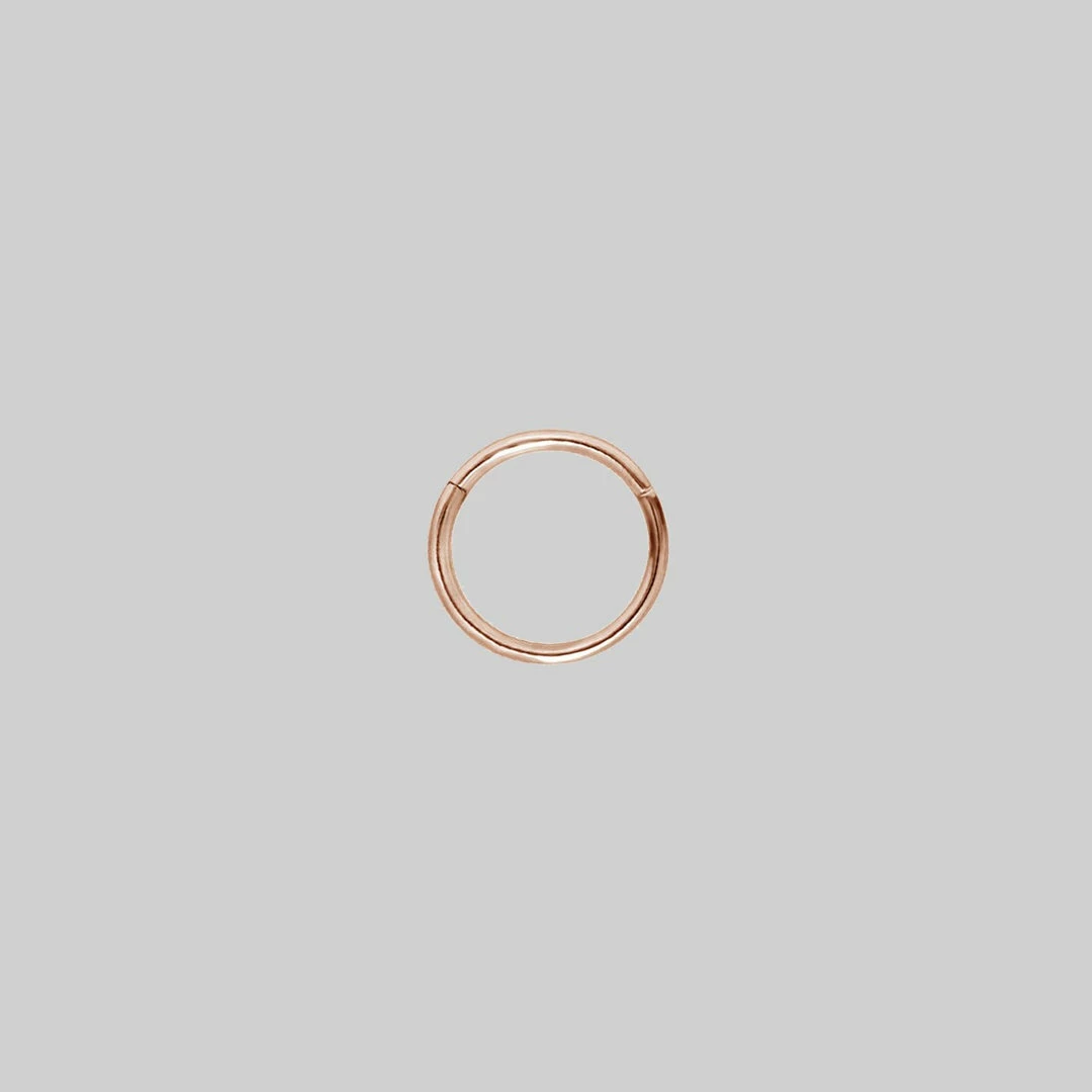 CLASSICS SASHA. Rose Gold Clicker Ring 10 CLASSICS SASHA. Rose Gold Clicker Ring