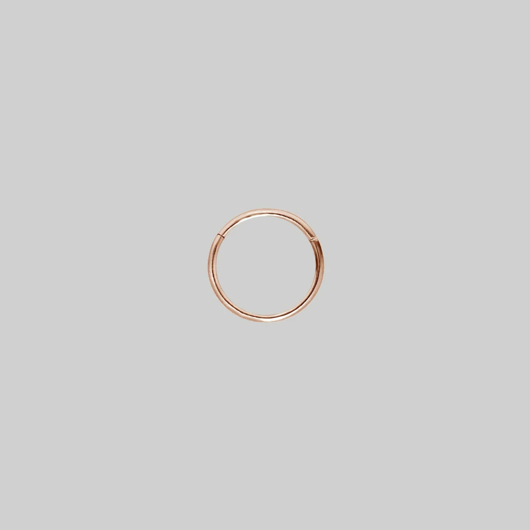 CLASSICS SASHA. Rose Gold Clicker Ring 7 CLASSICS SASHA. Rose Gold Clicker Ring