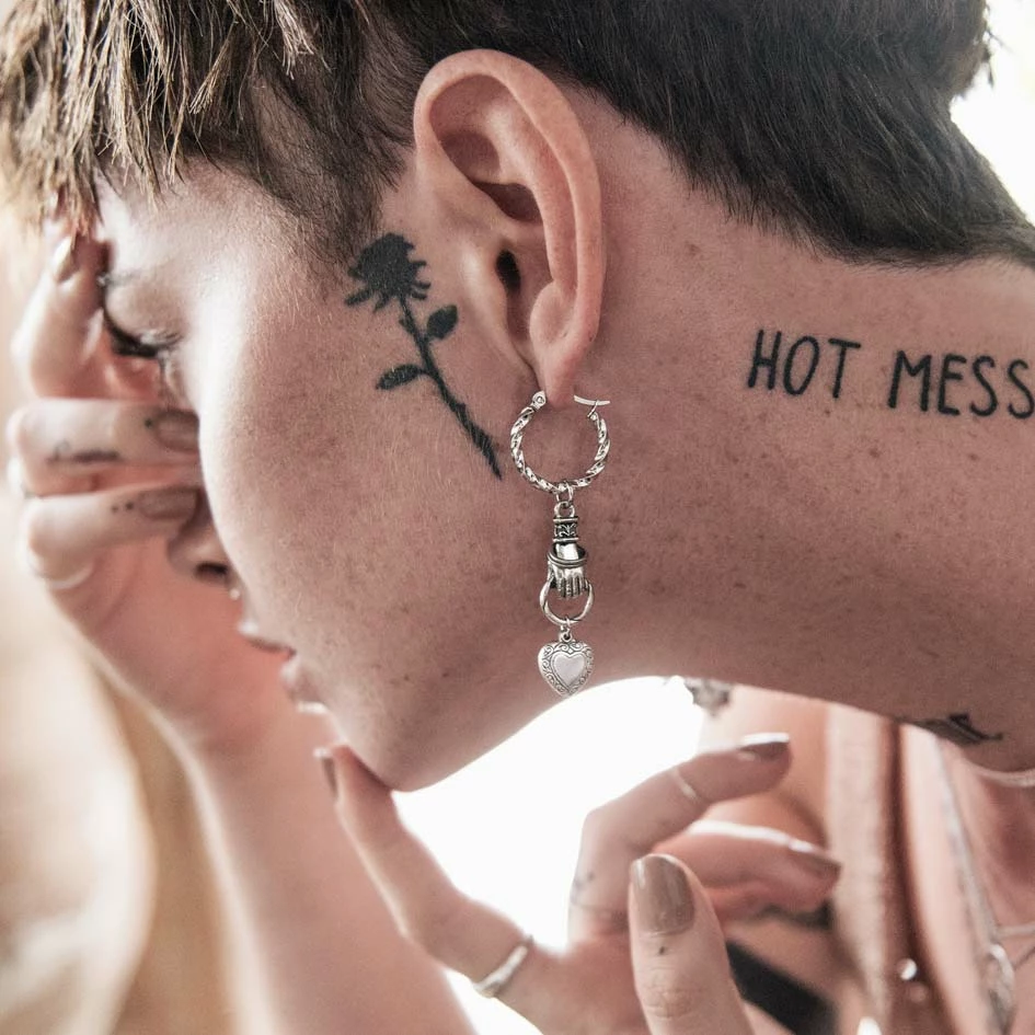 CLASSICS ALL OF ME. Hand Grasping Heart Single Earring - Silver Earrings 2 CLASSICS ALL OF ME. Hand Grasping Heart Single Earring - Silver Earrings