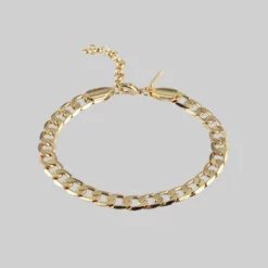 End Of Line The Curb Bracelet - Gold