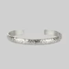 CLASSICS Bracelets NAOMI. Floral Cuff - Silver