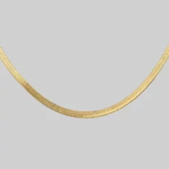CLASSICS Necklaces & Chains The Herringbone Chain - Gold