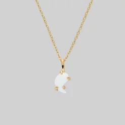 SS22 Yin & Yang Gemstone Necklaces - Gold Necklaces & Chains