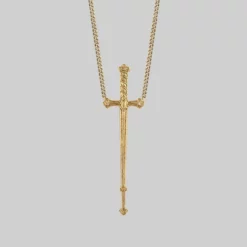 CLASSICS MERCY. Sword Necklace - Gold