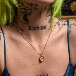 CLASSICS Necklaces & Chains DAWN. Symbolic Sun Face Necklace - Gold