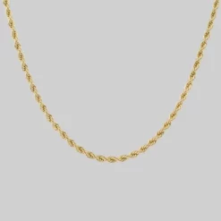CLASSICS Necklaces & Chains The Rope Chain - Gold