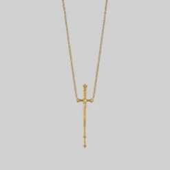 CLASSICS MERCY. Sword Necklace - Gold