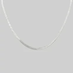 CLASSICS The Herringbone Chain - Silver Necklaces & Chains