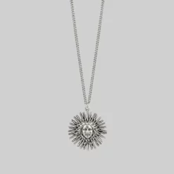 End Of Line Necklaces & Chains SOL INVICTUS. Sun Goddess Necklace - Silver