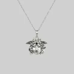 CLASSICS Necklaces & Chains GORGONEION. Medusa Amulet Necklace - Silver
