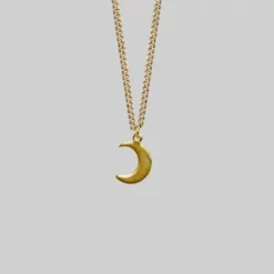 CLASSICS AYSU. Mini Moon Crescent Necklace - Gold