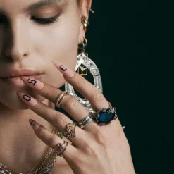 CLASSICS UTOPIA. Silver & Labradorite Roses Ring