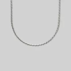 SS22 Necklaces & Chains HONEY. Simple Herringbone Layering Chain - Silver