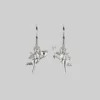 CLASSICS Cupid & Psyche Lovers Hoop Earrings - Silver
