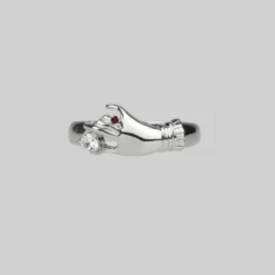 CLASSICS MILDRED. Disembodied Hand Silver Ring
