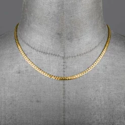 CLASSICS Medium Snake Chain Collar - Gold Necklaces & Chains