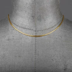 CLASSICS Necklaces & Chains Fine Snake Chain Collar - Gold