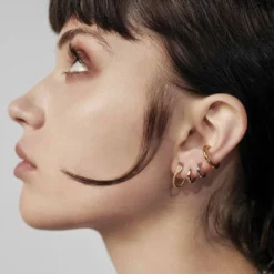 CLASSICS OPHIDIA. Mini Serpent Earrings - Gold