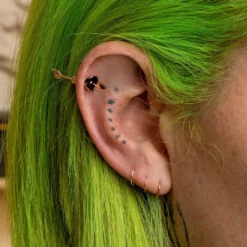 CLASSICS Earrings TOKEN. Heart & Arrow Single Earring - Silver