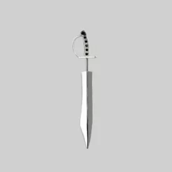 CLASSICS REVOLT. Black Spinel Sword Single Earring - Silver 6 CLASSICS REVOLT. Black Spinel Sword Single Earring - Silver
