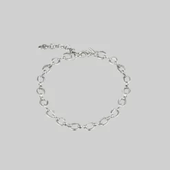 AW21 LARIA. Delicate Oval Link Chain Bracelet - Silver Bracelets