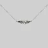 End Of Line Necklaces & Chains IMPERIAL. Ornate Flourish Collar - Silver