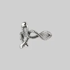 End Of Line DECEIPT. Four Headed Snake Ring - Silver Rings