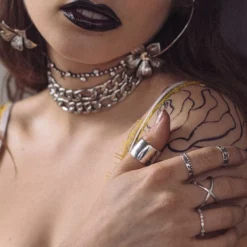 End Of Line Rings DUNE. Little Waves Ring - Gold