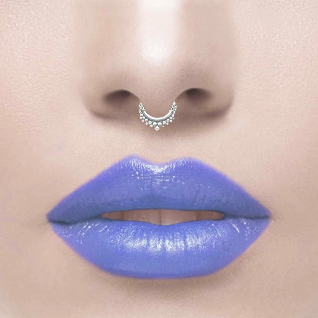 End Of Line Septum Rings ANNORA EXTRA MINI. Silver Tibetan Septum Ring - Piercing 2 End Of Line Septum Rings ANNORA EXTRA MINI. Silver Tibetan Septum Ring - Piercing