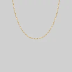 CLASSICS Necklaces & Chains FAYE. Figaro Sunburst Chain - Gold