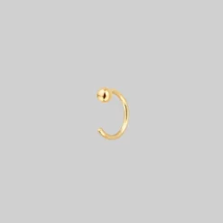 CLASSICS Ball Huggie Hoop Earrings - Gold