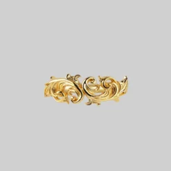 AW21 Rings IMPERIAL. Ornate Flourish Ring - Gold