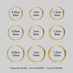 CLASSICS LARA. Gold Clicker Ring