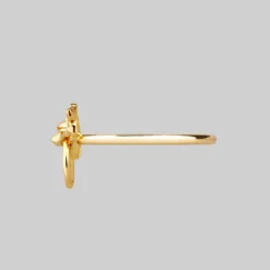 CLASSICS Rings MINI ANWAR. Lion Knocker Ring - Gold