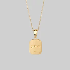 CLASSICS Necklaces & Chains HEART KEEPER. Anatomical Heart Under Glass Necklace - Gold