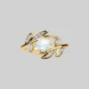 CLASSICS FAWN. Opal Gold Leaf Ring