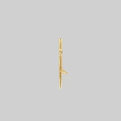 End Of Line WILT. Winter Thorn Earrings - Gold