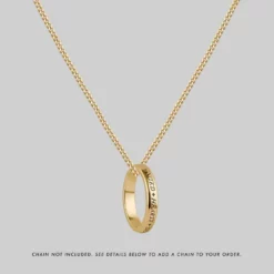 CLASSICS United Hearts Death Only Parts Posie Ring - Gold Rings