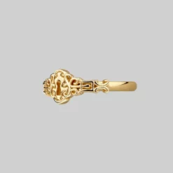 CLASSICS Rings NO KEY. Door Lock Ring - Gold