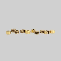CLASSICS Hair Accessories Gold Hair Bead Clickers - Mixed Pack