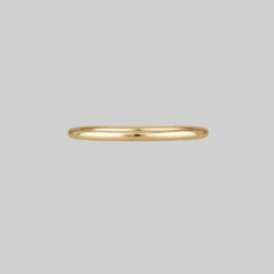 CLASSICS HOPE. Simple Gold Band Ring