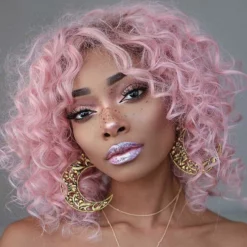 CLASSICS ECLIPSE. Huge Floral Crescent Earrings - Antique Gold