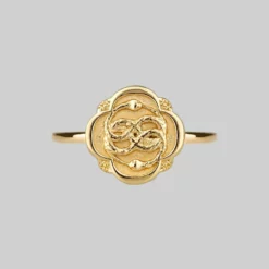CLASSICS Rings OUROBOROS. Infinite Snake Gold Ring