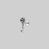 HALLOWEEN 2021 TWILIGHT. Skeleton Key Stud Earring - Silver Earrings