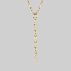 AW21 Necklaces & Chains ARMOUR. Multiway U Ball Link Chain Necklace - Gold